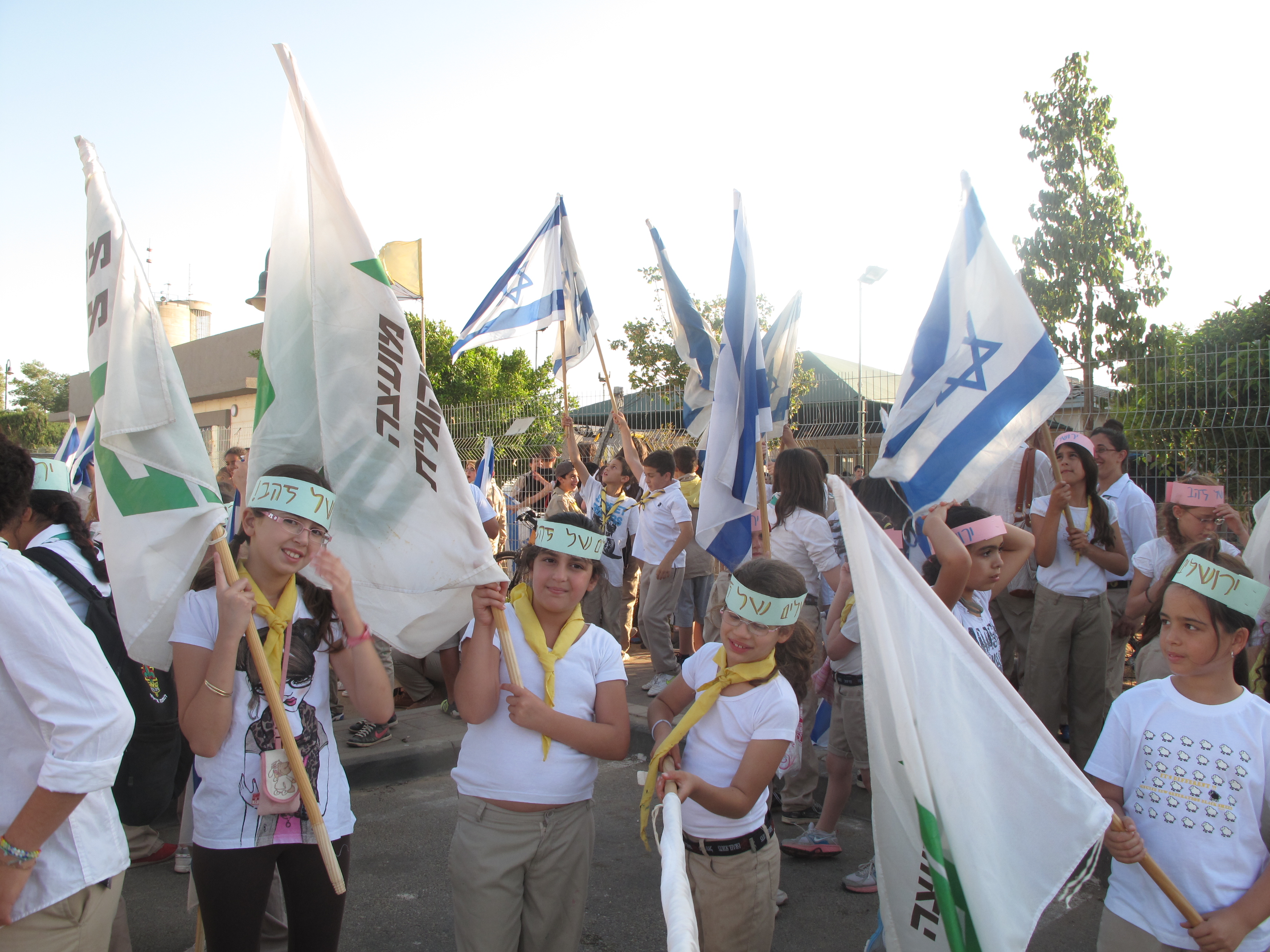 מצעד דגלים של תנועות הנוער
